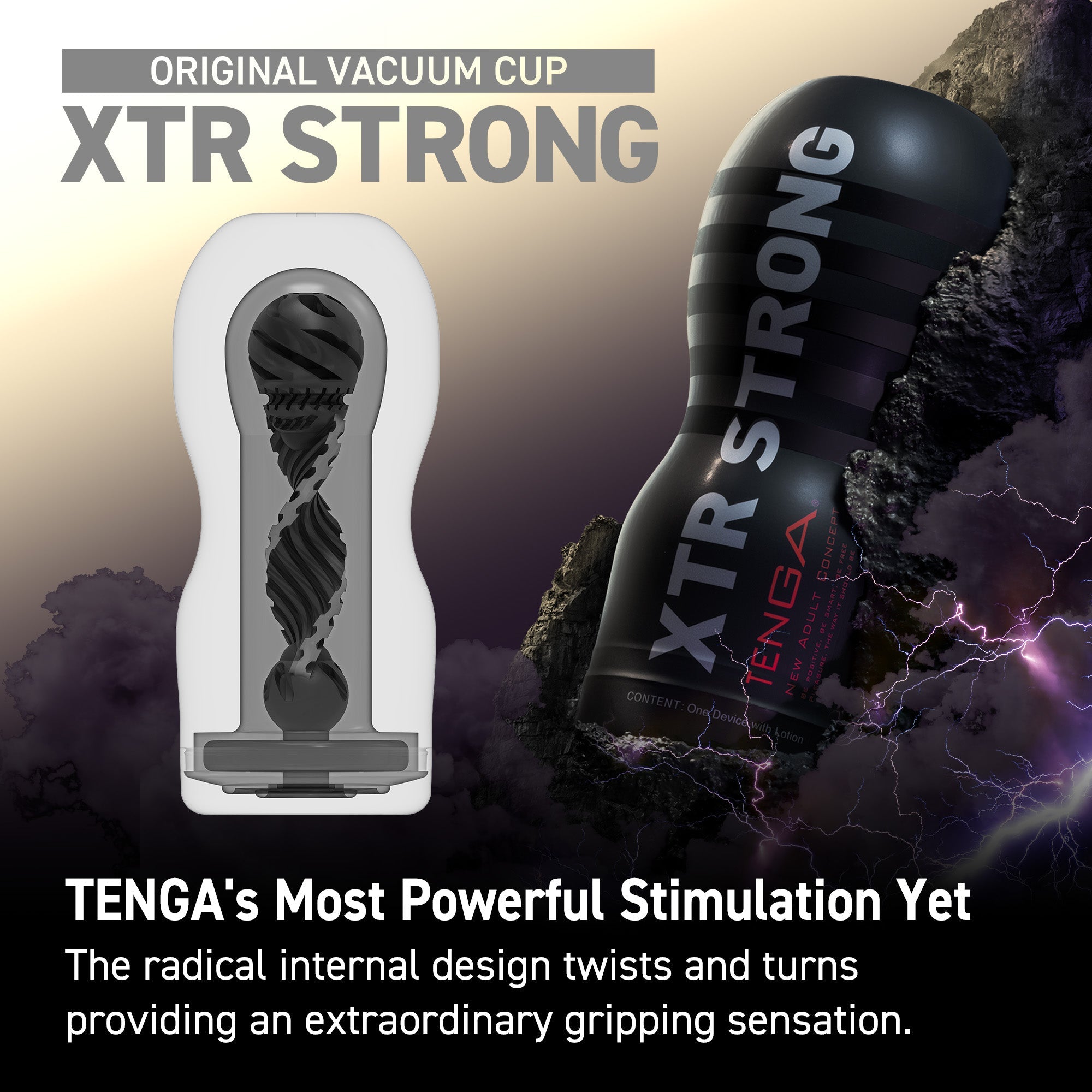 Tenga Cup Vacuum Extra Strong masturbateur Cup