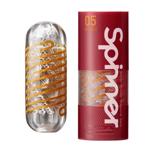 Tenga Spinner 05 Beads masturbateur homme réutilisable spirale