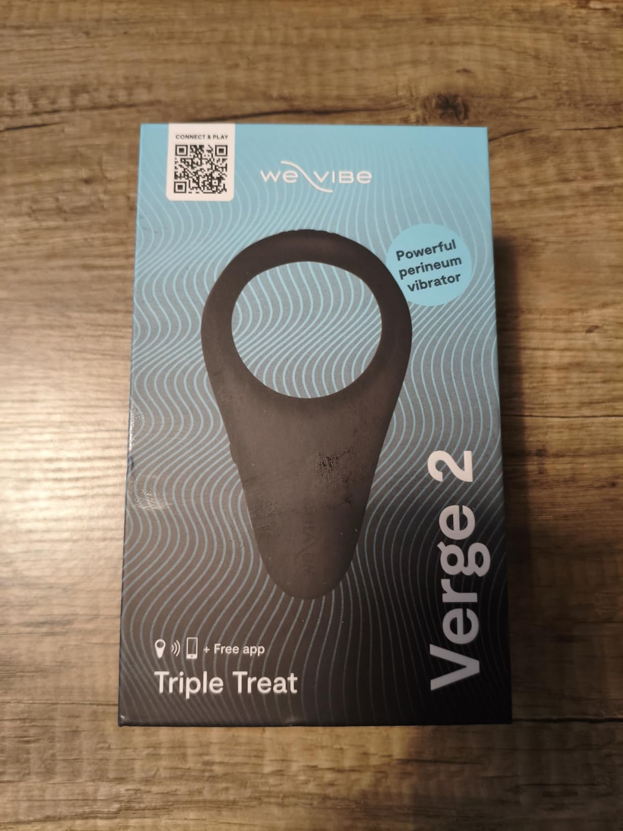 We-Vibe Verge 2 anneau vibrant 52 mm couple silicone