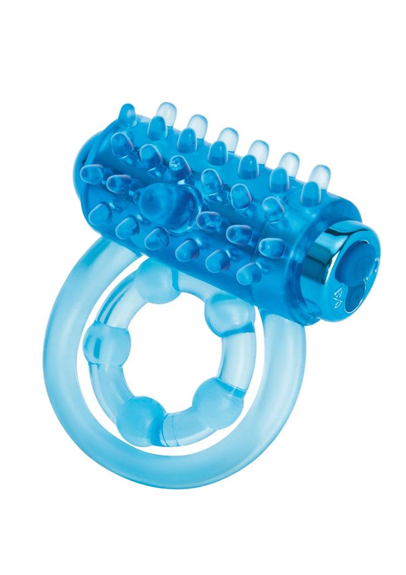 Bodywand Couples Rings Classic Duo Ring bleu rechargeable