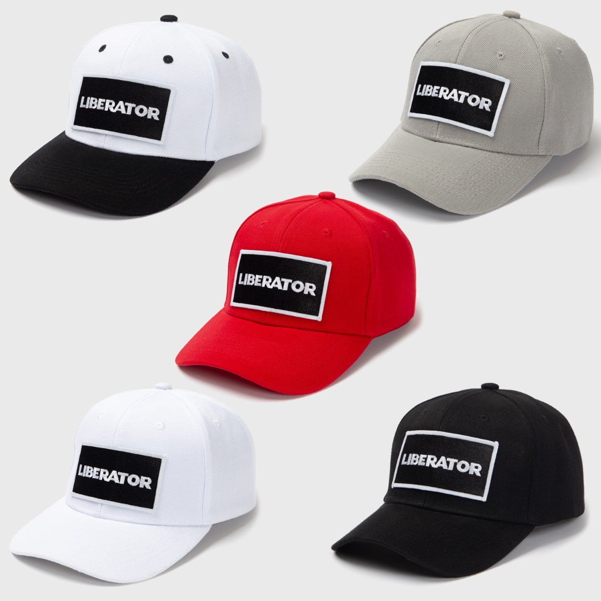 Liberator Merch Classic Logo casquette grise taille unique