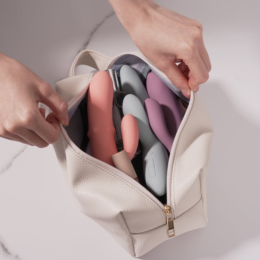 Svakom Storage Bag pochette rangement cuir vegan zippée