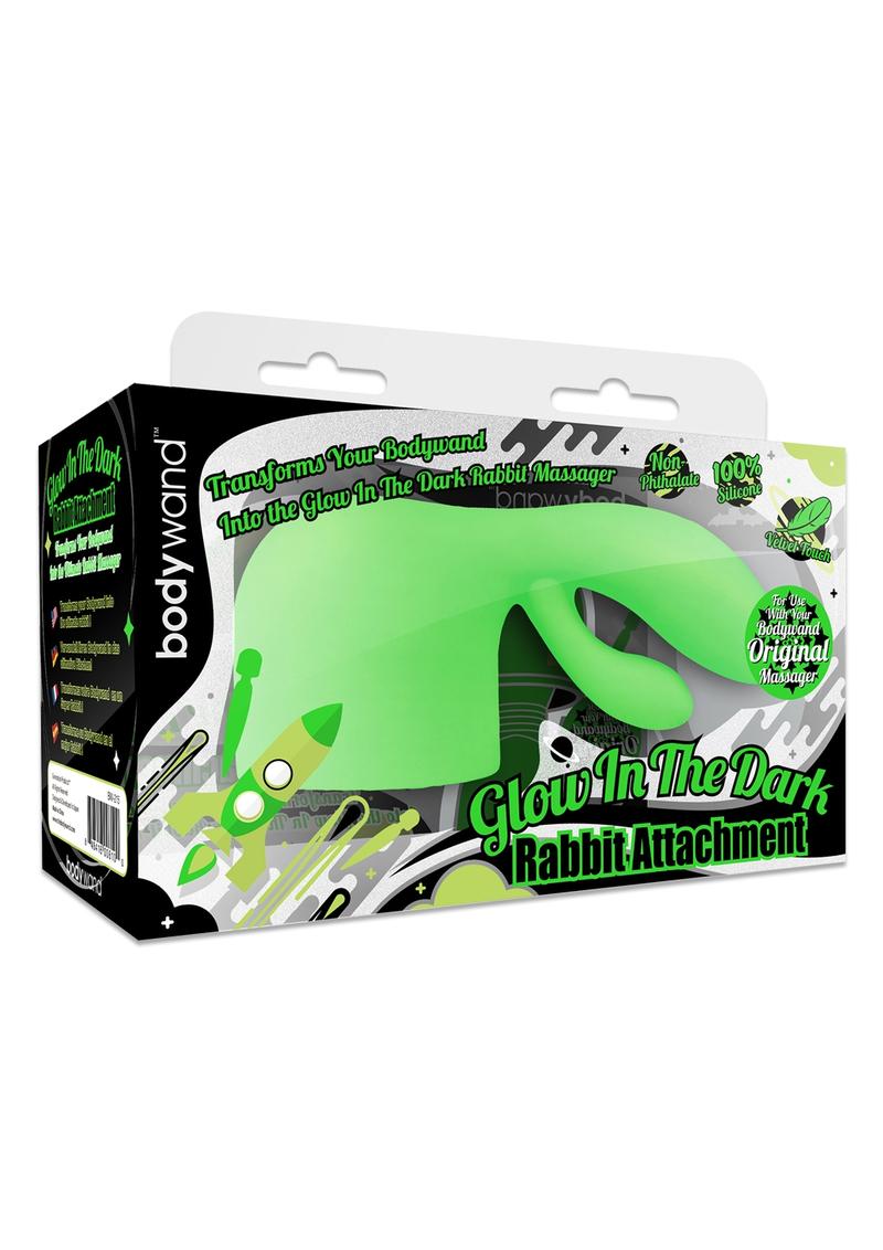 Bodywand Attachments Rabbit phosphorescent accessoire vert
