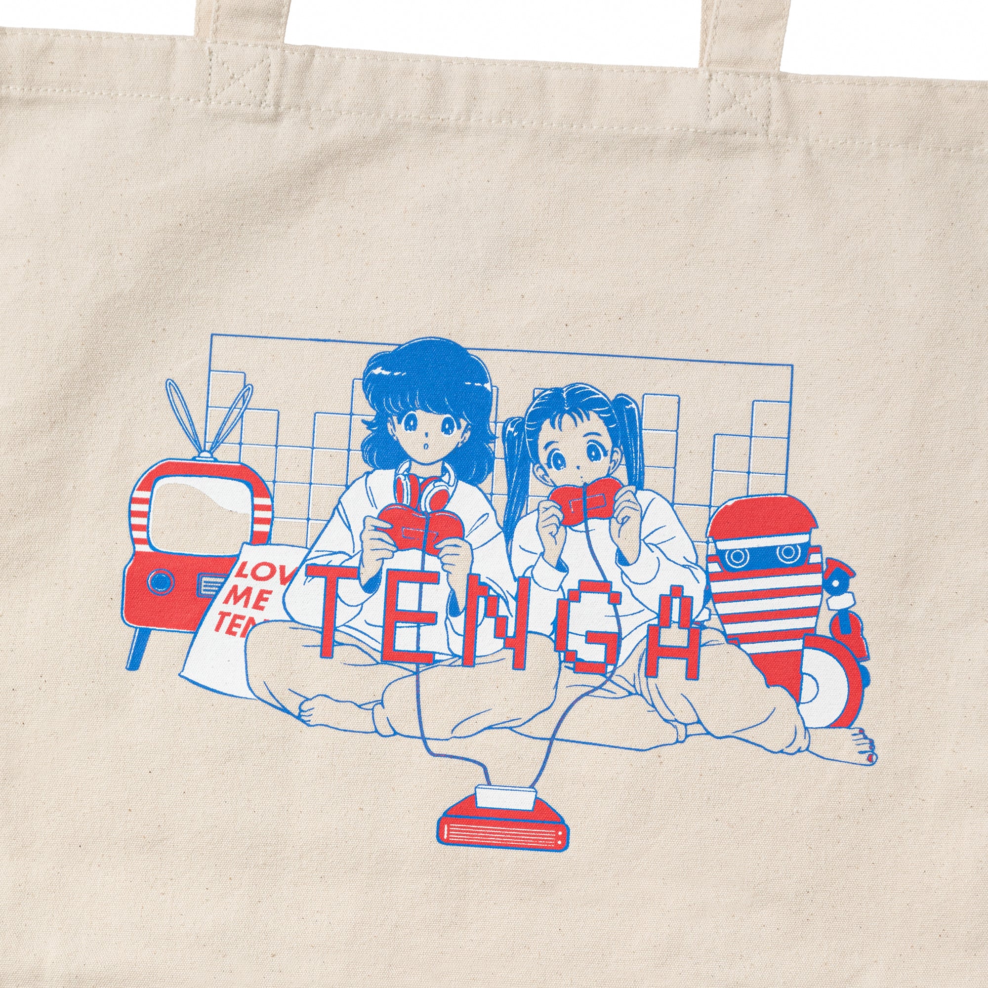 TENGA Play Game tote bag sac toile En-Chan