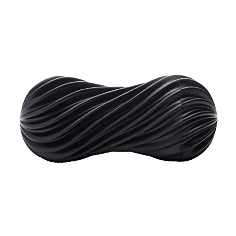 Tenga Flex Rocky Black masturbateur homme nervuré